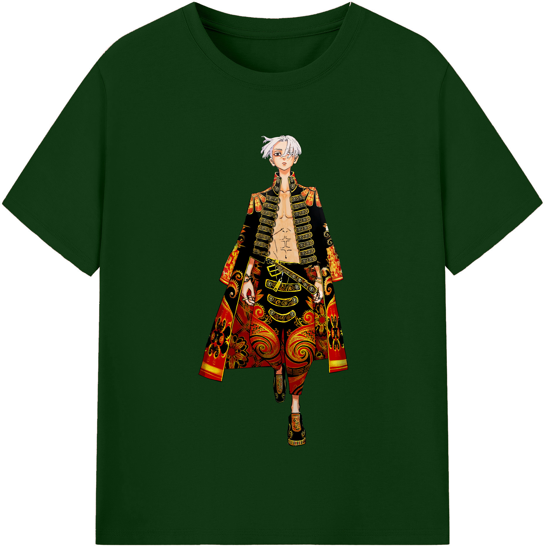 （画像用） 東京リベンジャーズ Tokyo Revengers 綿100％半袖Tシャツ（フロントプリント）